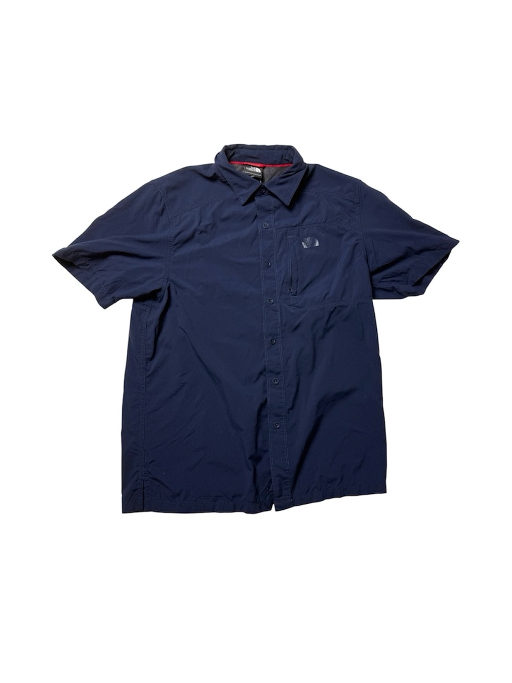 The North Face Men’s Navy Short-Sleeve Button-Down Shirt